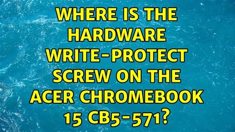 6" Chromebook 324. . Write hwid failed acer chromebook